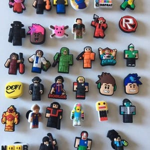 Roblox Inspired 34 Piece Shoe Charm Collection