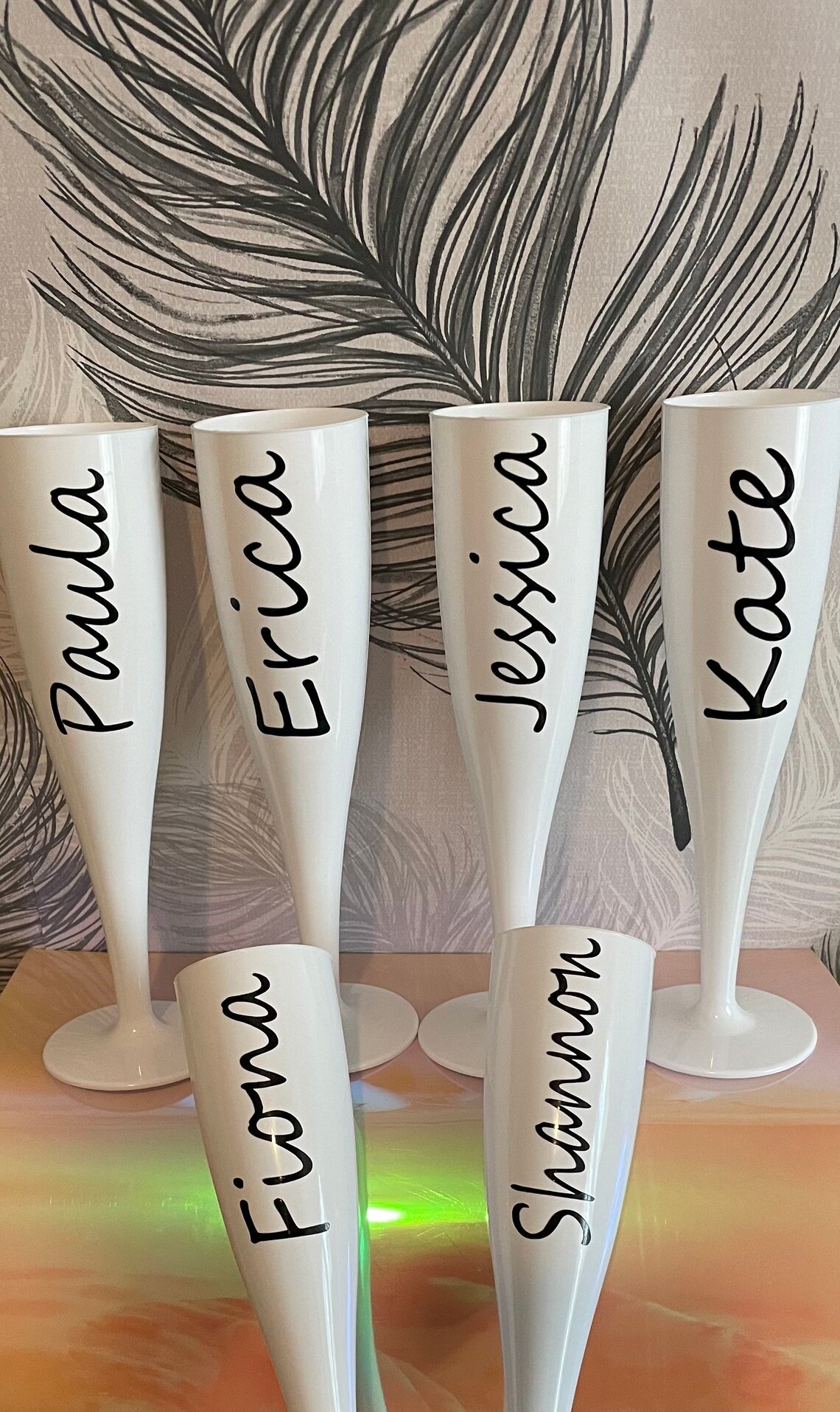 plastic prosecco glasses