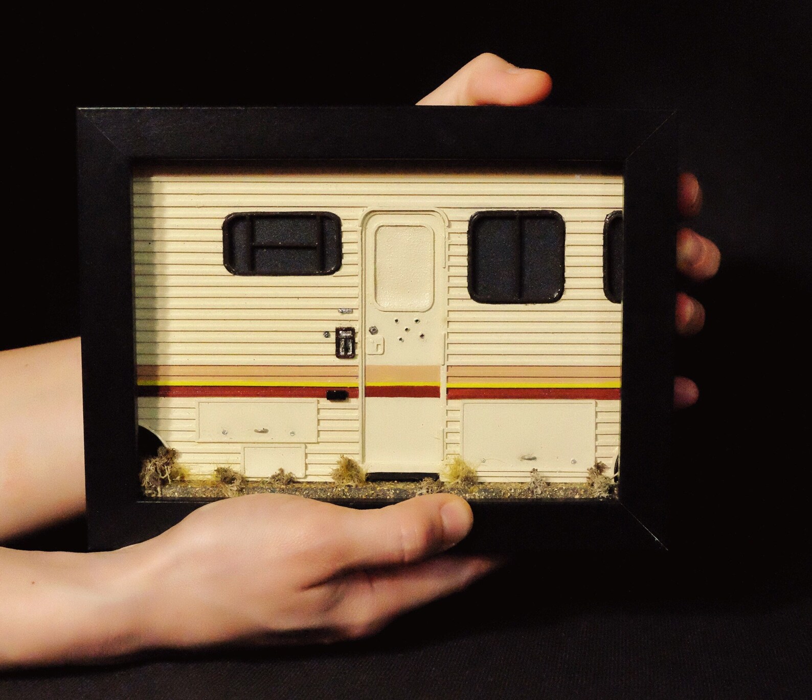 Breaking Bad Movie Series Replica Caravan L Movie Fan Diorama | Etsy