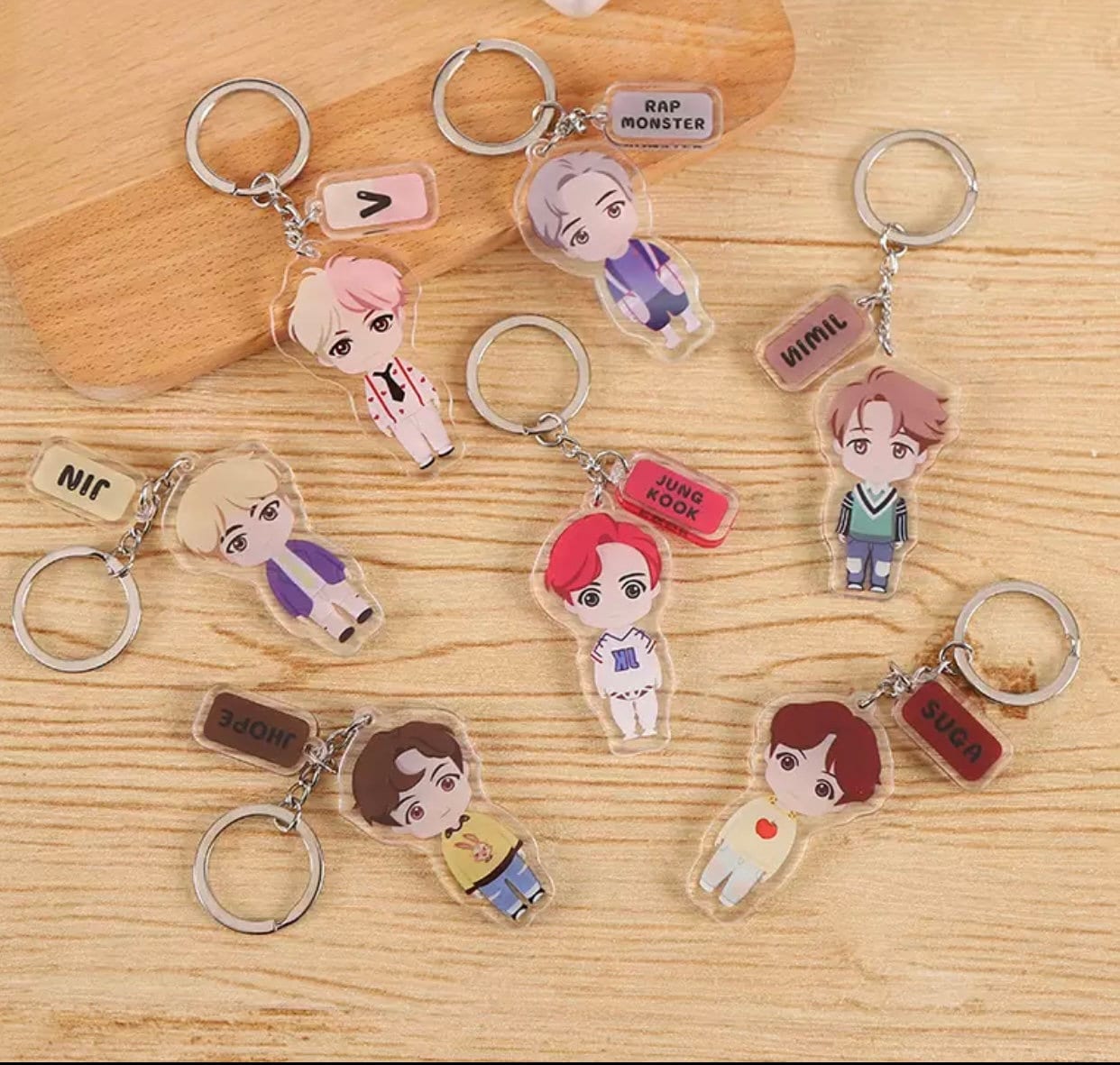 BTS Keychain Etsy
