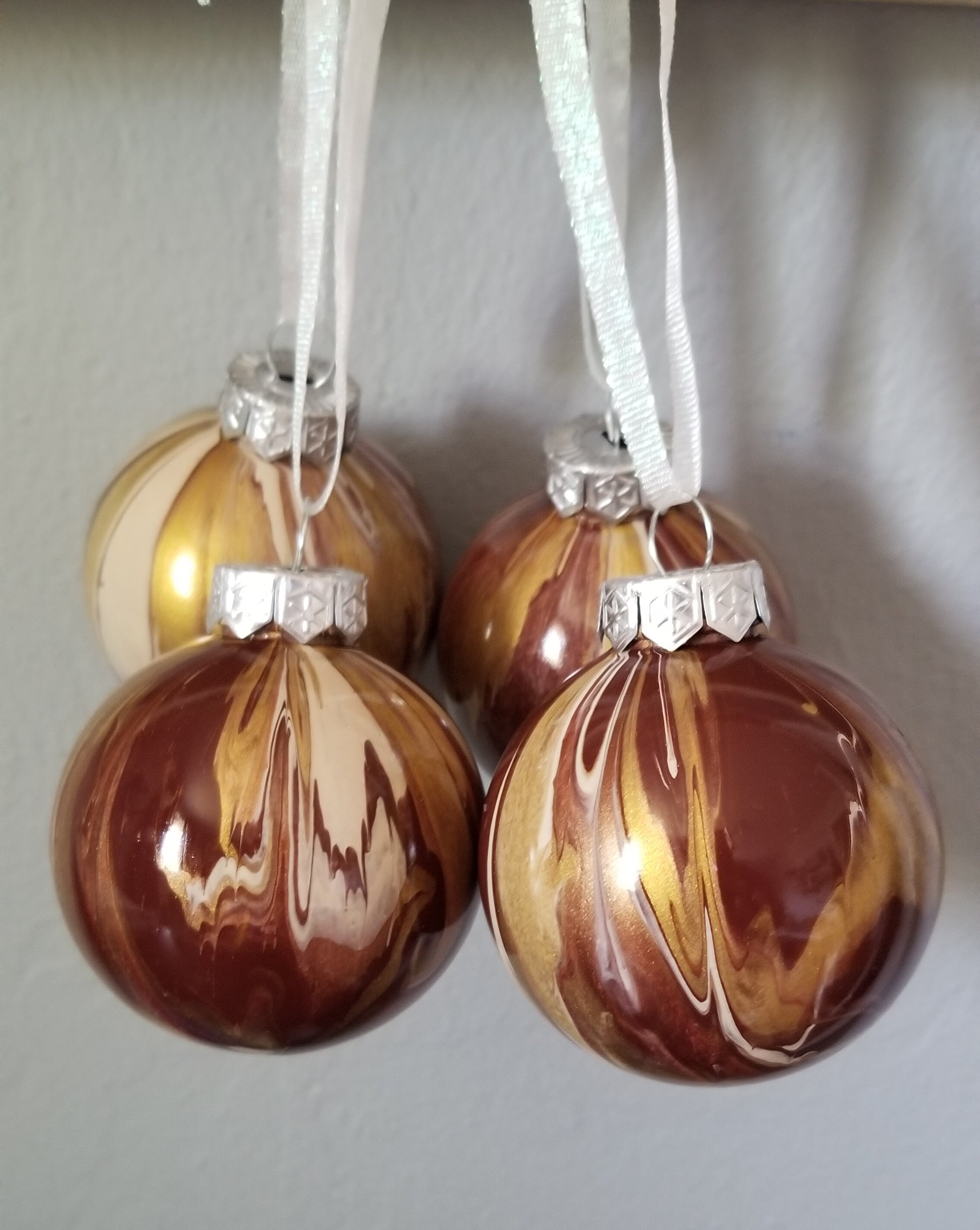 Shade of Brown Christmas Ornaments Etsy