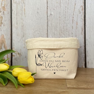 Cotton planter | Thank you for helping me grow | Teacher gift | Gift basket | Midwife | Childminder | Flowers