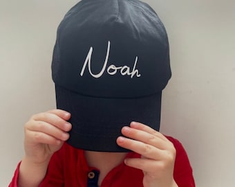 Kinder Cap personalisiert | Junge | Mädchen | Kindermütze mit Name | Kappe Baumwolle | Baseballmütze |