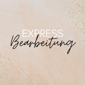 Expressbearbeitung für einen schnelleren Versand; die Bestellung wird vorgezogen und schneller bearbeitet