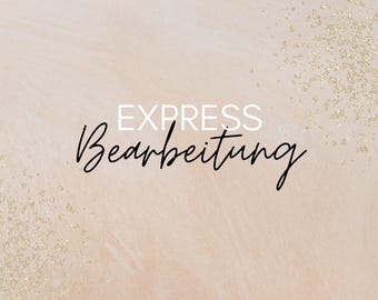 Expressbearbeitung für einen schnelleren Versand; die Bestellung wird vorgezogen und schneller bearbeitet