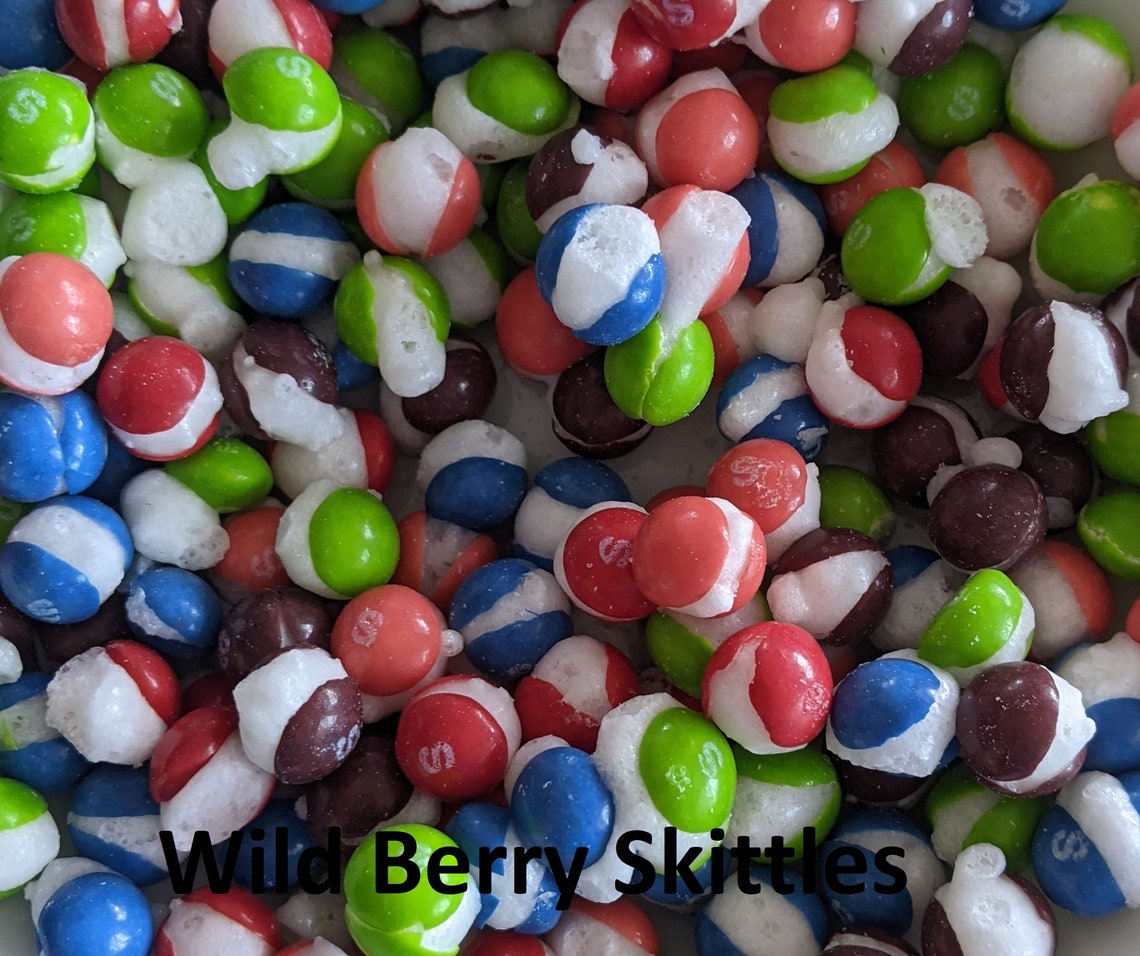 FreezeDried Skittles 3oz Package Etsy.de
