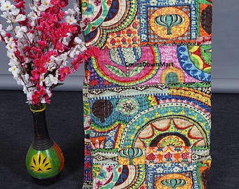 100% Cotton kantha quilt comforter with shams
