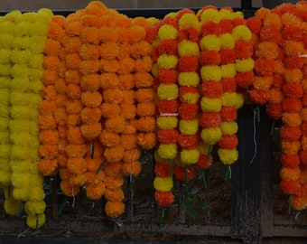Wholesale Marigold garland for day of the dead, Dia de Los Muertos altar. Day of the dead decor US SELLER
