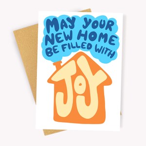 Nouvelle joie à la maison Carte de vœux
