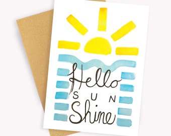 Hello Sunshine! Greeting Card