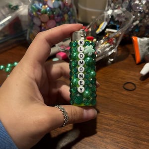 Bedazzled Name Lighters