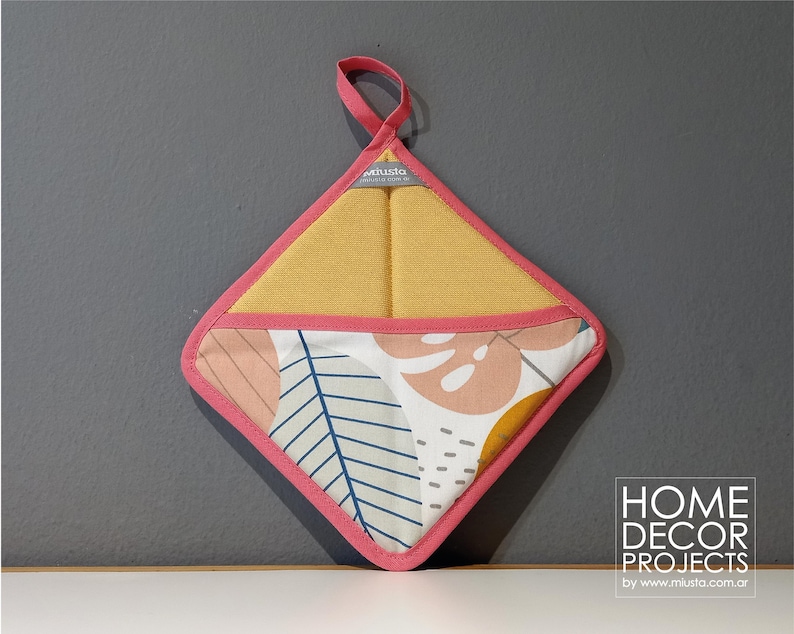 Pot Savers Pattern Pot Holder Easy Sewing Pattern PDF – Square Quilted Potholder – Easy ...