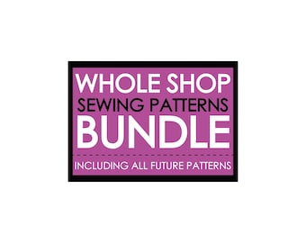 Home Decor Sewing Pattern Bundle: DIY Pillows, Cushions, Poufs (PDF Download)