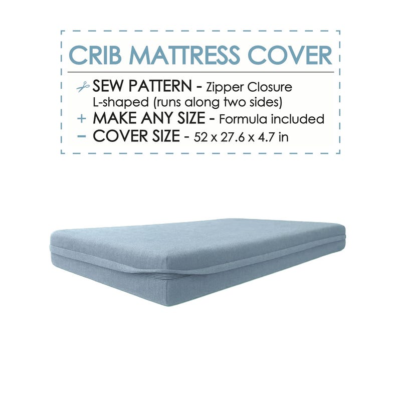 Crib Mattress Protector - Etsy Denmark