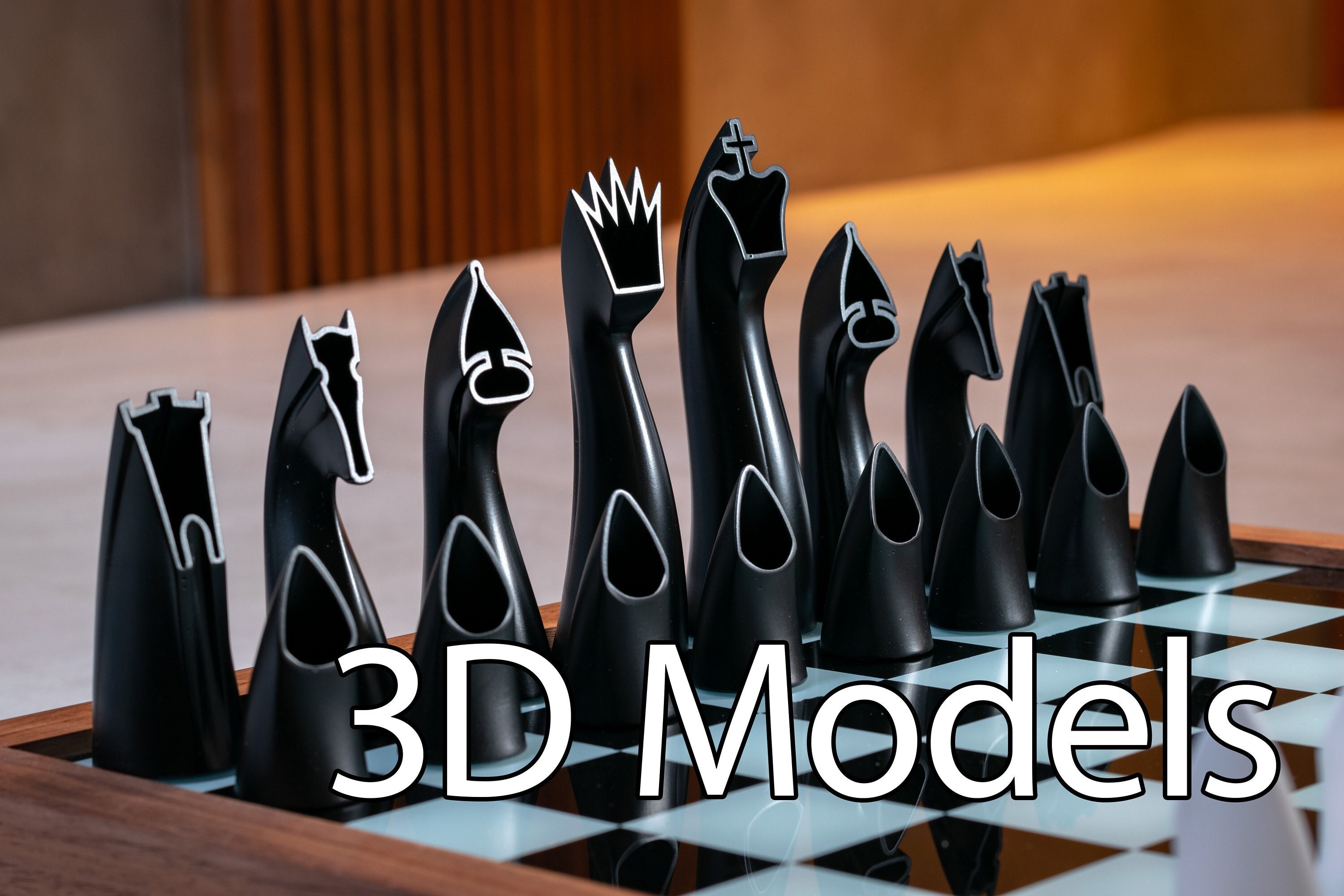 Mold for Pawn - Chess Game - Form - Xadrez Molde Forma 3D model 3D  printable