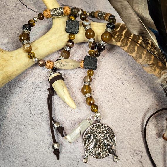 Odin Norse God Prayer and Meditation Beads