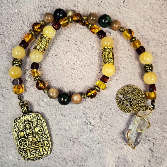 Frigg Norse Goddess Prayer and Meditation Beads