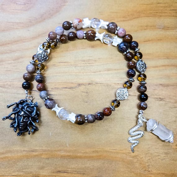 Medusa Prayer Beads