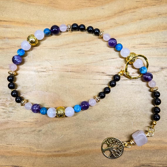 Black Tourmaline Witch's Rosary