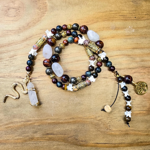 Jormungandr Norse God Prayer Beads