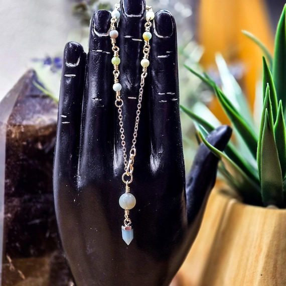 Amazonite Pendulum Bracelet