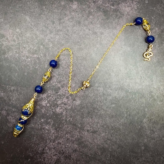 Lapis Lazuli Pendulum – Wisdom, Intuition, & Spiritual Insight