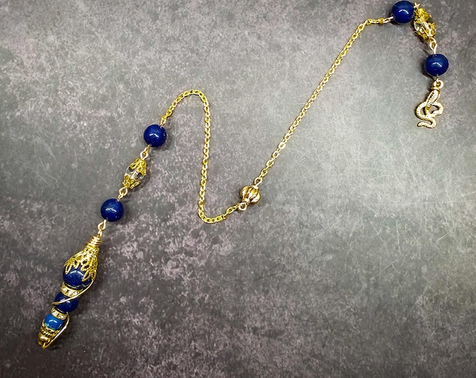 Lapis Lazuli Pendulum – Wisdom, Intuition, & Spiritual Insight