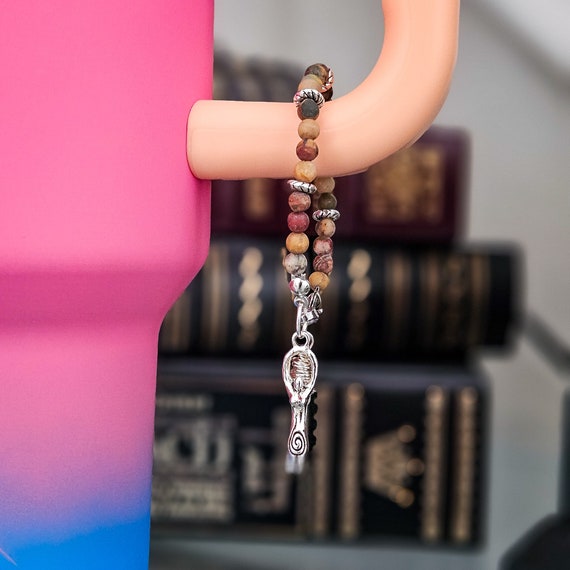 Divine Feminine Tumbler Charm - Crystal Tumbler Charms