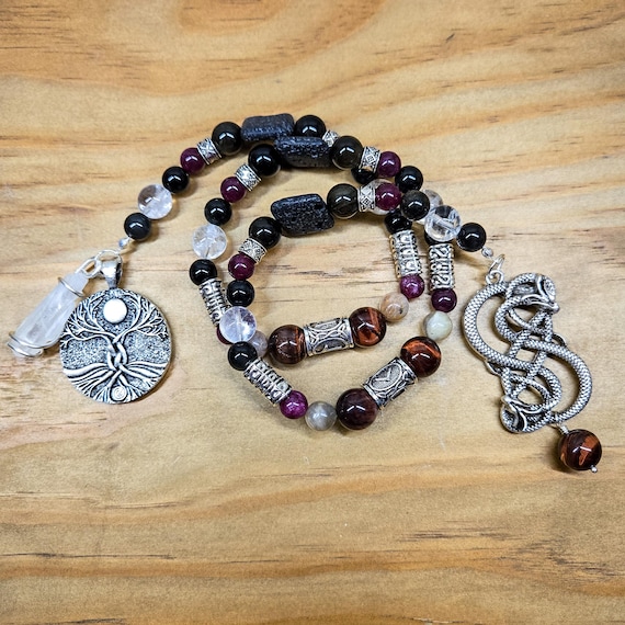 Norse God Loki Prayer Beads