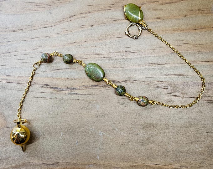 Unakite Pendulum