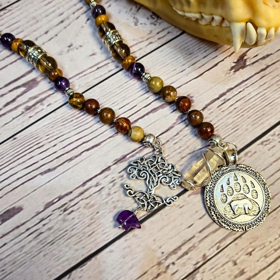 Artio Celtic Goddess Prayer and Meditation Beads