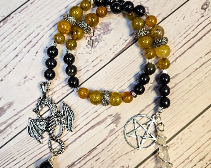 Draconic Magick Prayer and Meditation Beads
