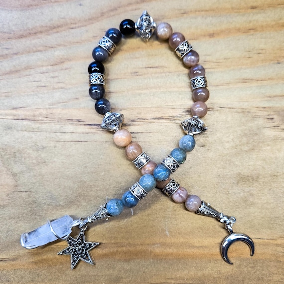 Lunar Phases Pocket Prayer Beads