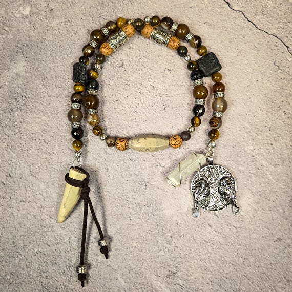 Odin Norse God Prayer and Meditation Beads