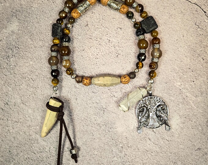 Odin Norse God Prayer and Meditation Beads