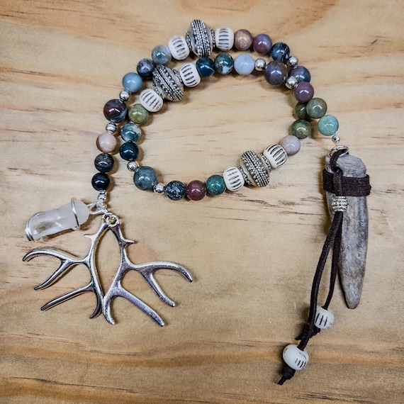 Cernunnos "The Horned God" Prayer and Meditation Beads