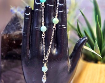 Amazonite Pendulum Bracelet