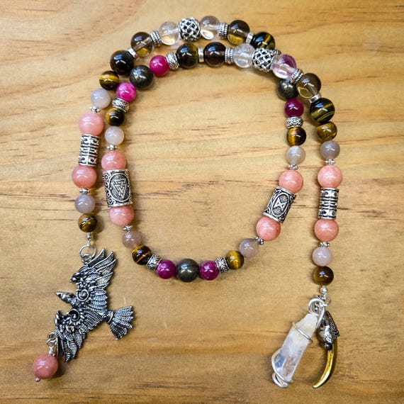 Norse God Baldur Prayer Beads