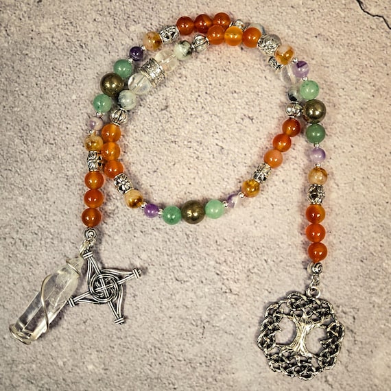 Goddess Brigid Prayer and Meditation Beads