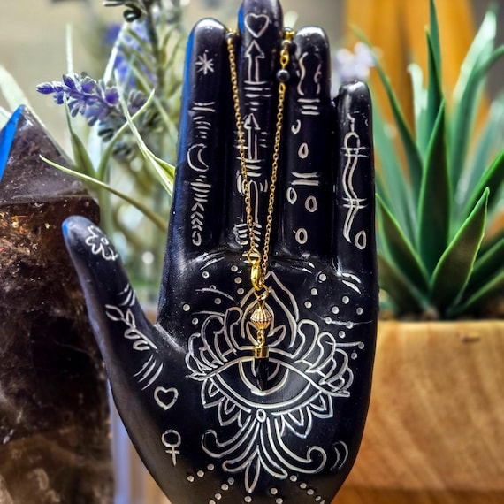 Obsidian Pendulum Bracelet