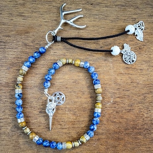 Balance Devotional Prayer Beads – Nature Altar Tool – Pagan Meditation Rosary - Devotional Beads - Witch's Rosary - Witch's Ladder
