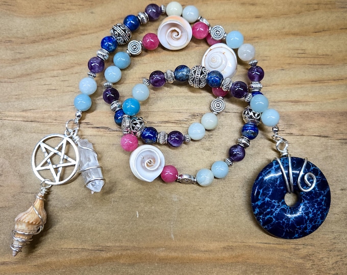 Sea Witch/Water Element Prayer and Meditation Beads