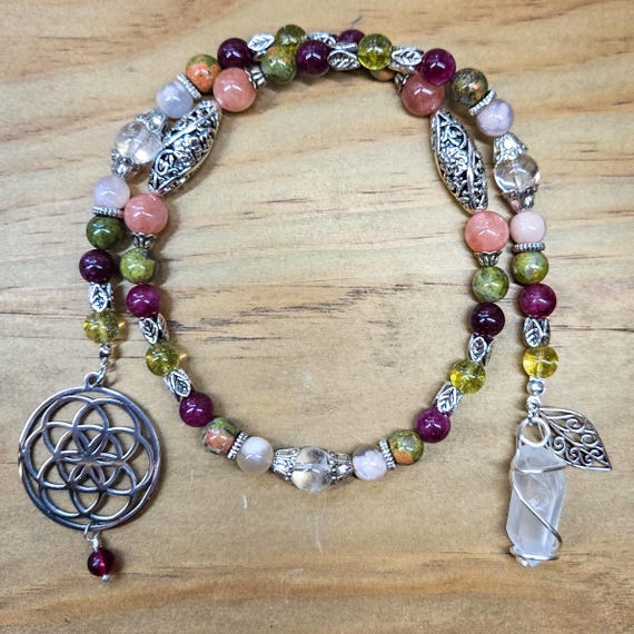 Goddess Persephone Prayer and Meditation Bead