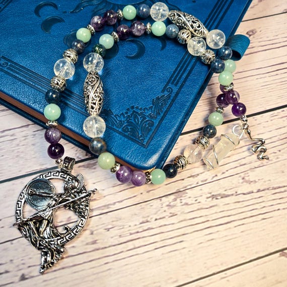 Goddess Artemis Prayer Beads
