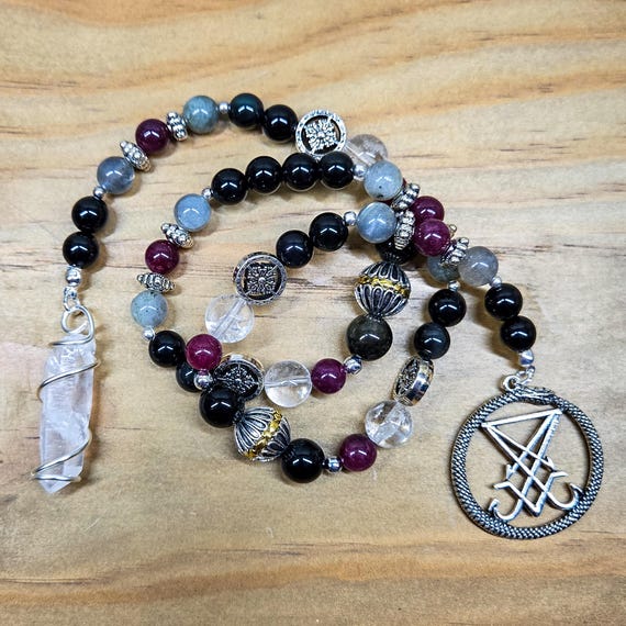 Lord Lucifer Prayer and Meditation Beads