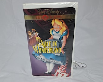 Alice in Wonderland VHS diorama