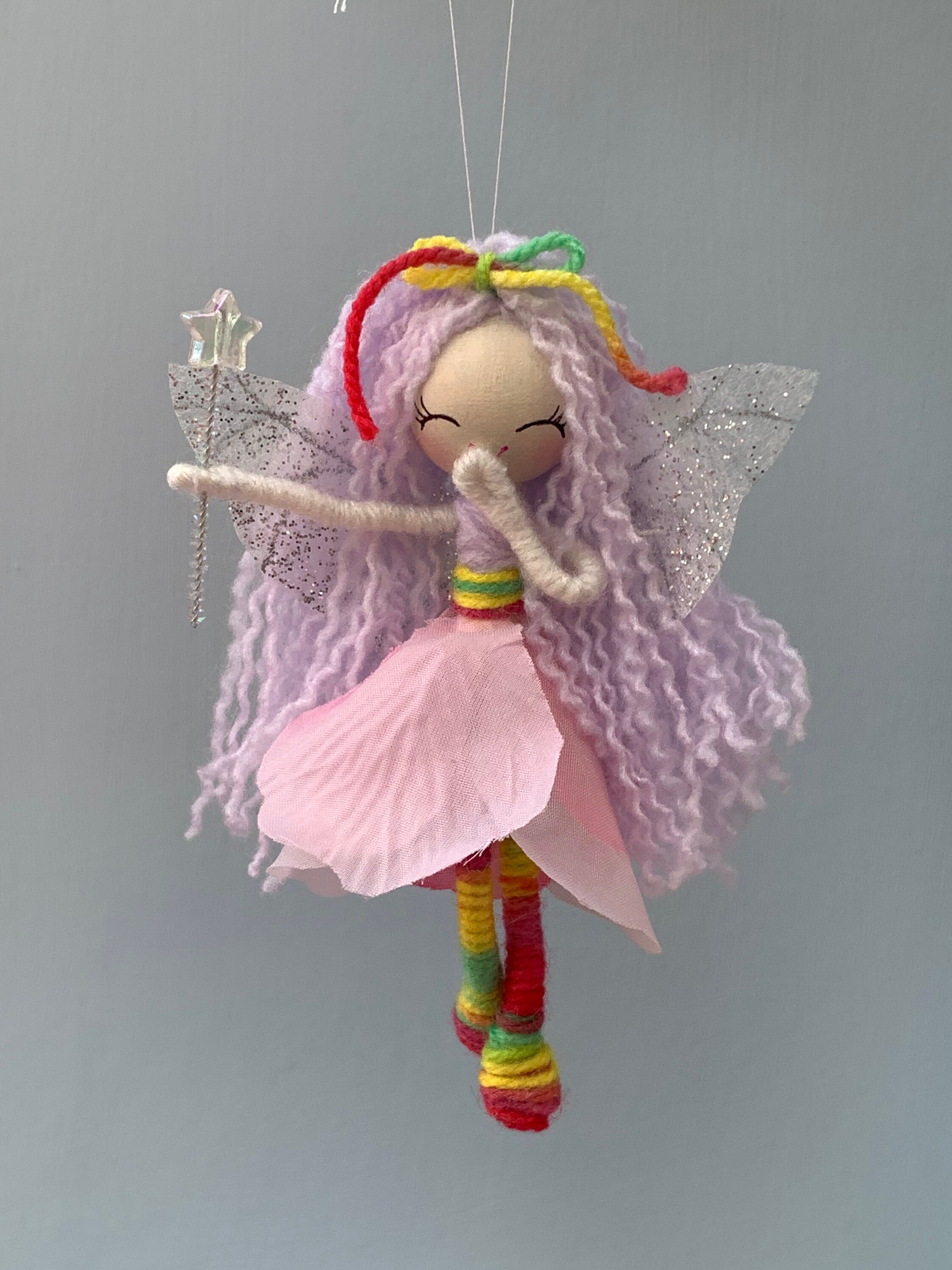 Fairy Doll Flower Girl Gift Fairy Decor Fairy Bedroom Etsy UK