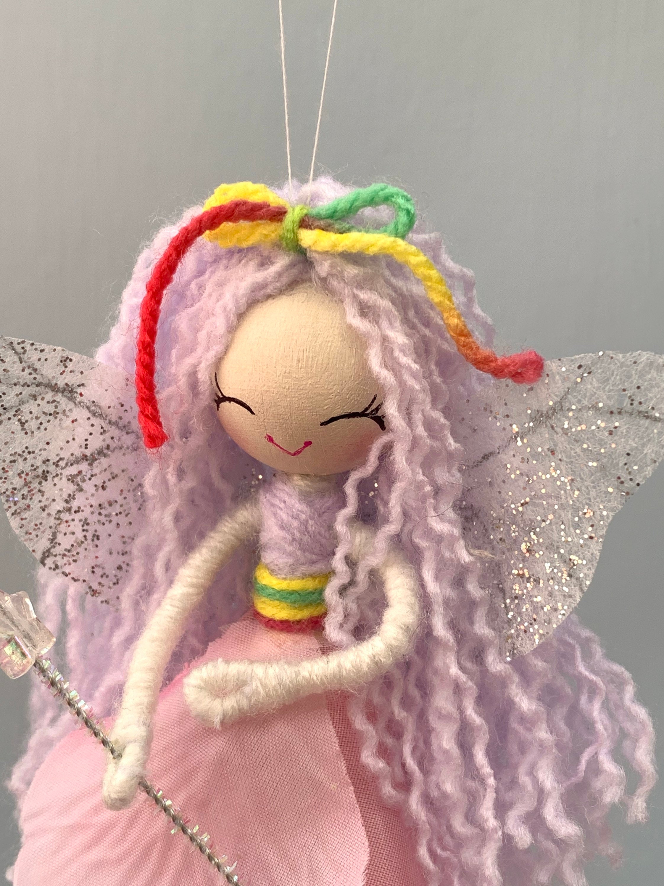 Fairy Doll Flower Girl Gift Fairy Decor Fairy Bedroom Etsy UK