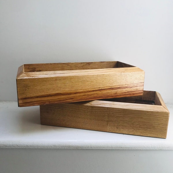 Reclaimed Wood Storage Box / Planter / Organiser