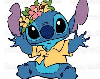 Stitch clipart,  Lilo and Stitch movie, Stitch decor